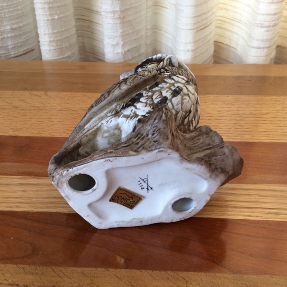 Vintage Homco Owl Ceramic Collectible Figurine - Picture 5 of 5